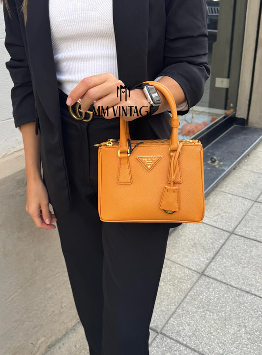 Borsa Galleria Mini in Saffiano Prada