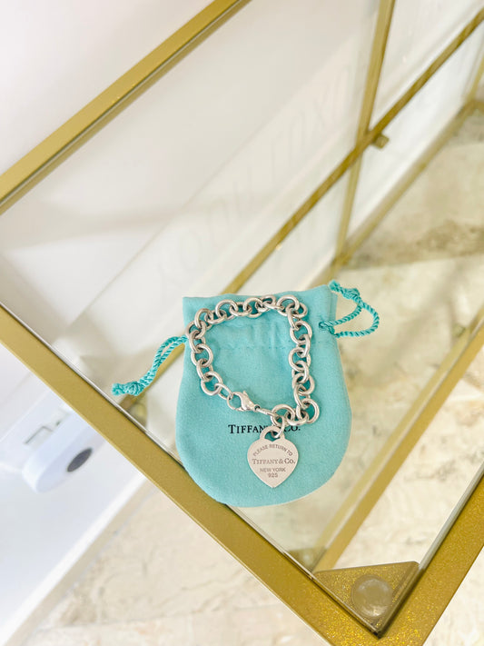 Bracciale a maglie Cuore M Tiffany
