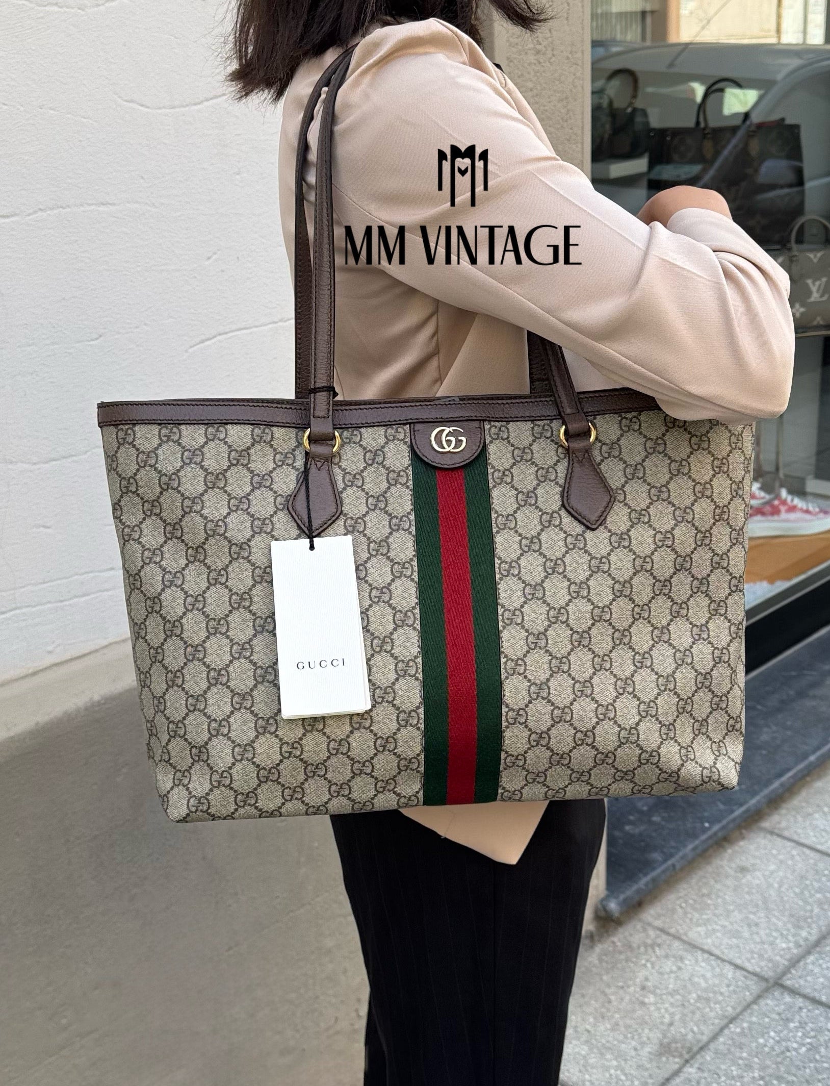 Borsa Shopping Ophidia GG Supreme Gucci