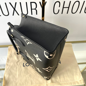 Borsa OnTheGo PM Monogram Empreinte Bicolor Louis Vuitton