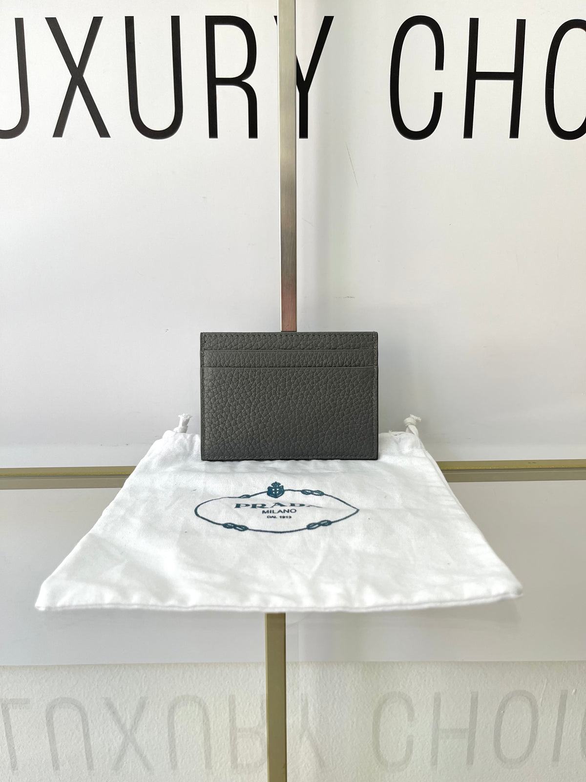 Portacarte in pelle Prada