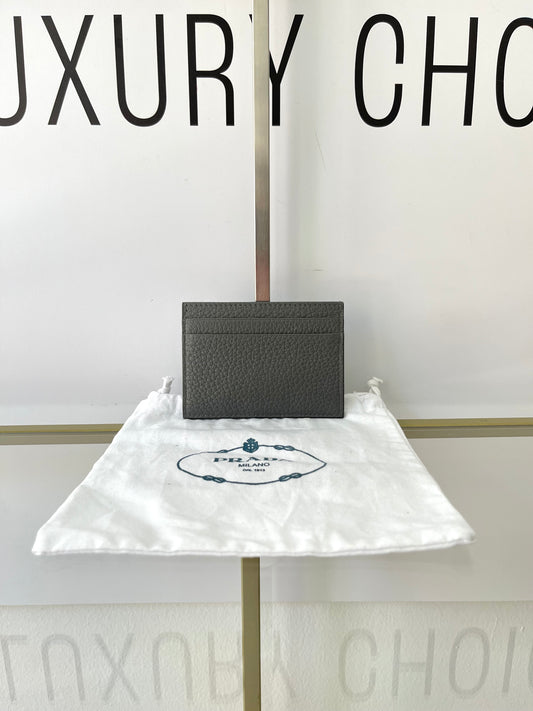 Portacarte in pelle Prada