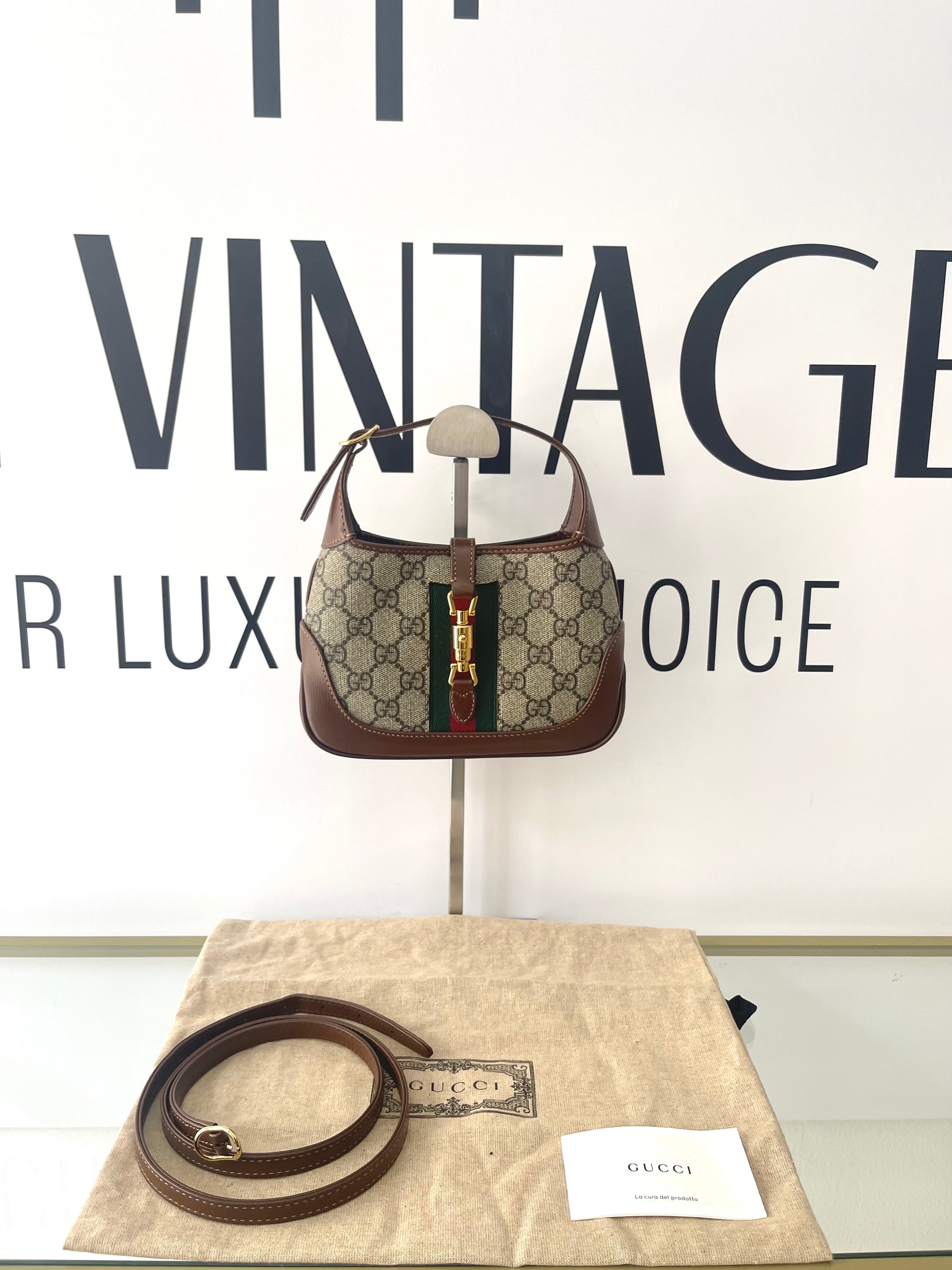 Borsa Mini Jackie 1961 GG Supreme Gucci