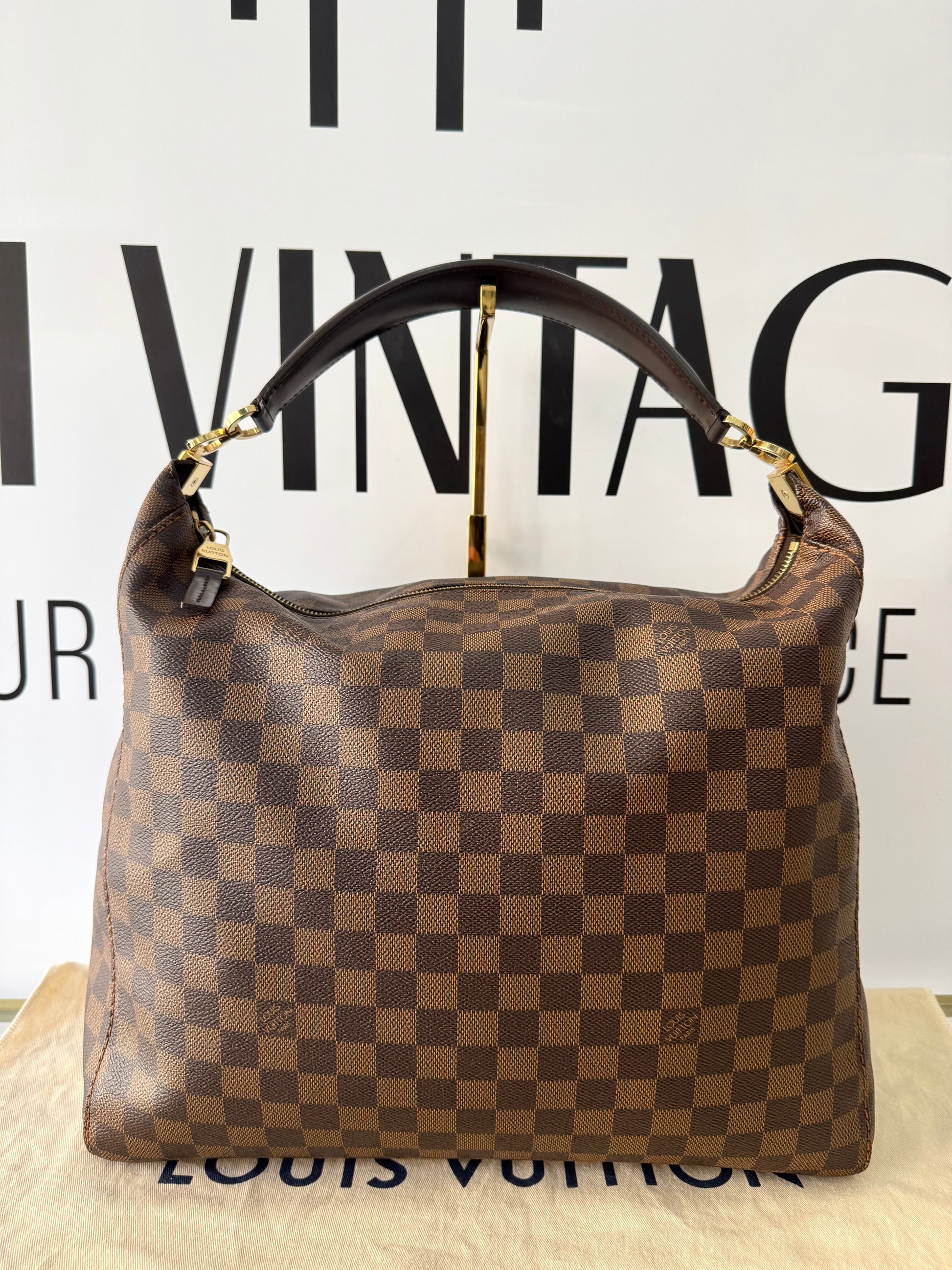 Borsa Portobello GM Damier Ebène Louis Vuitton
