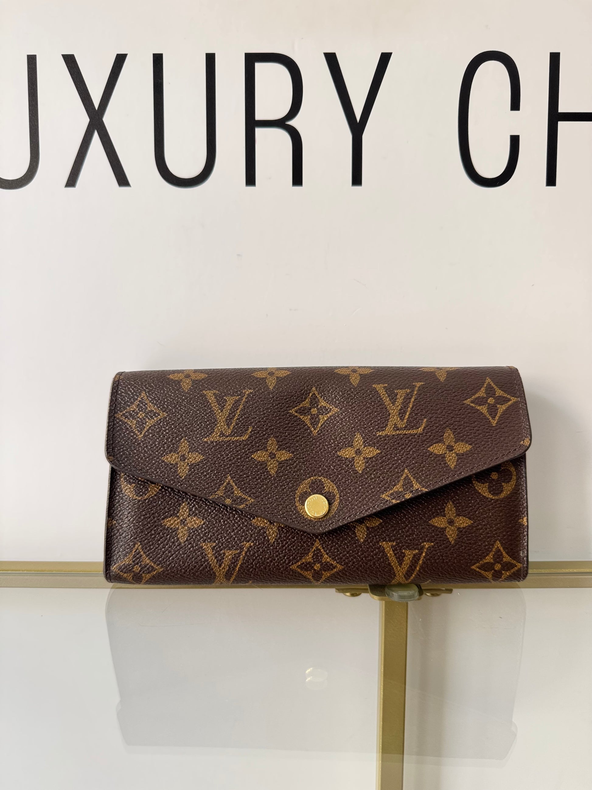 Portafoglio Sarah Monogram Louis Vuitton