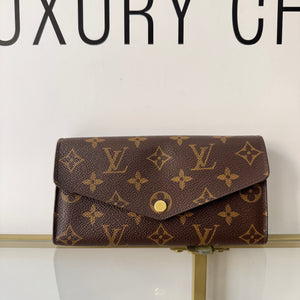 Portafoglio Sarah Monogram Louis Vuitton