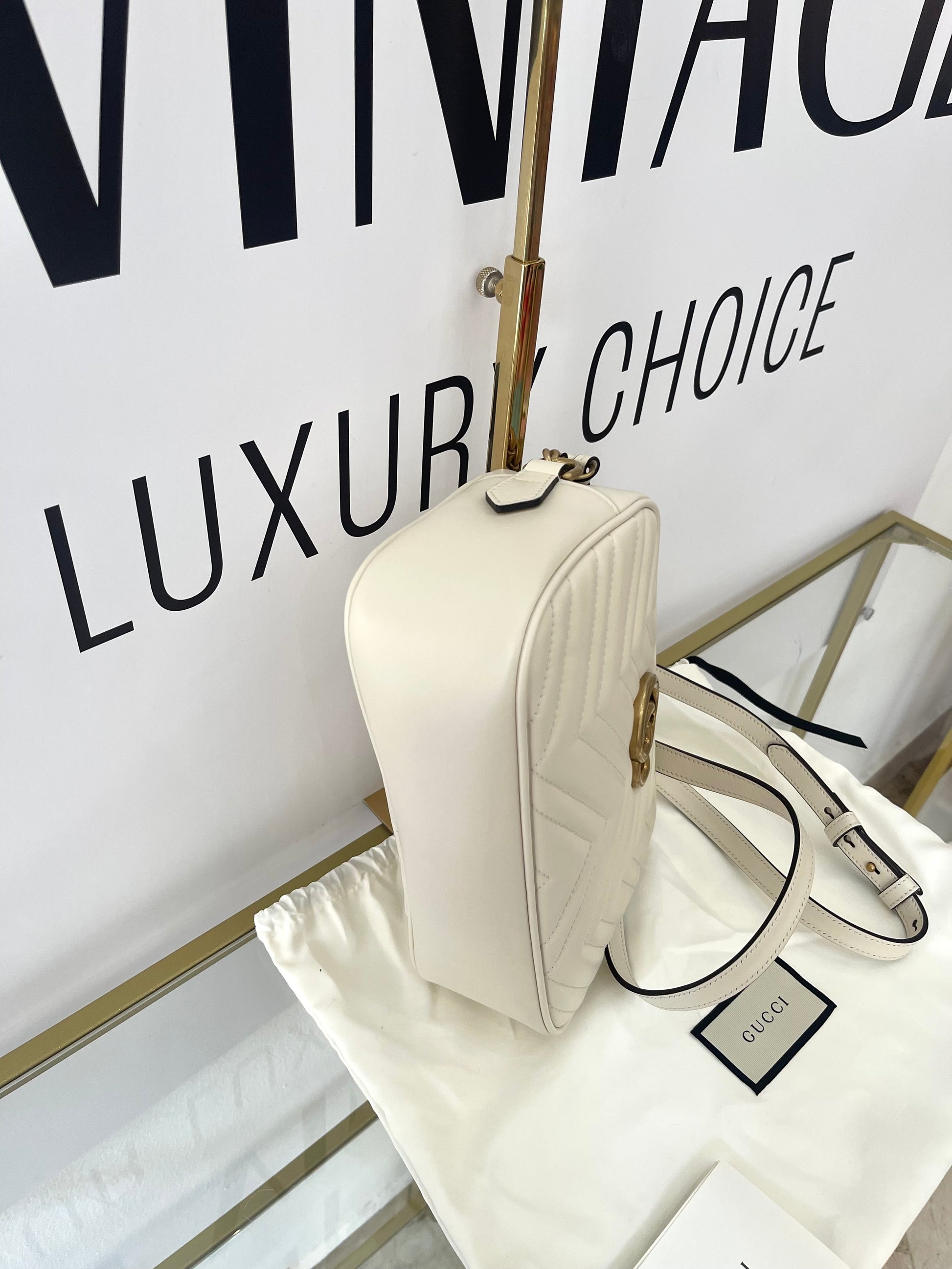 Borsa Camera Bag GG Marmont Matelassé Gucci