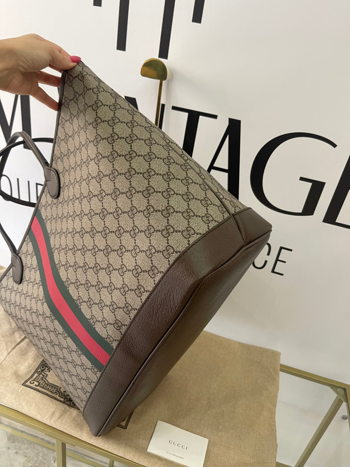 Borsa Shopping Ophidia GG Supreme Gucci