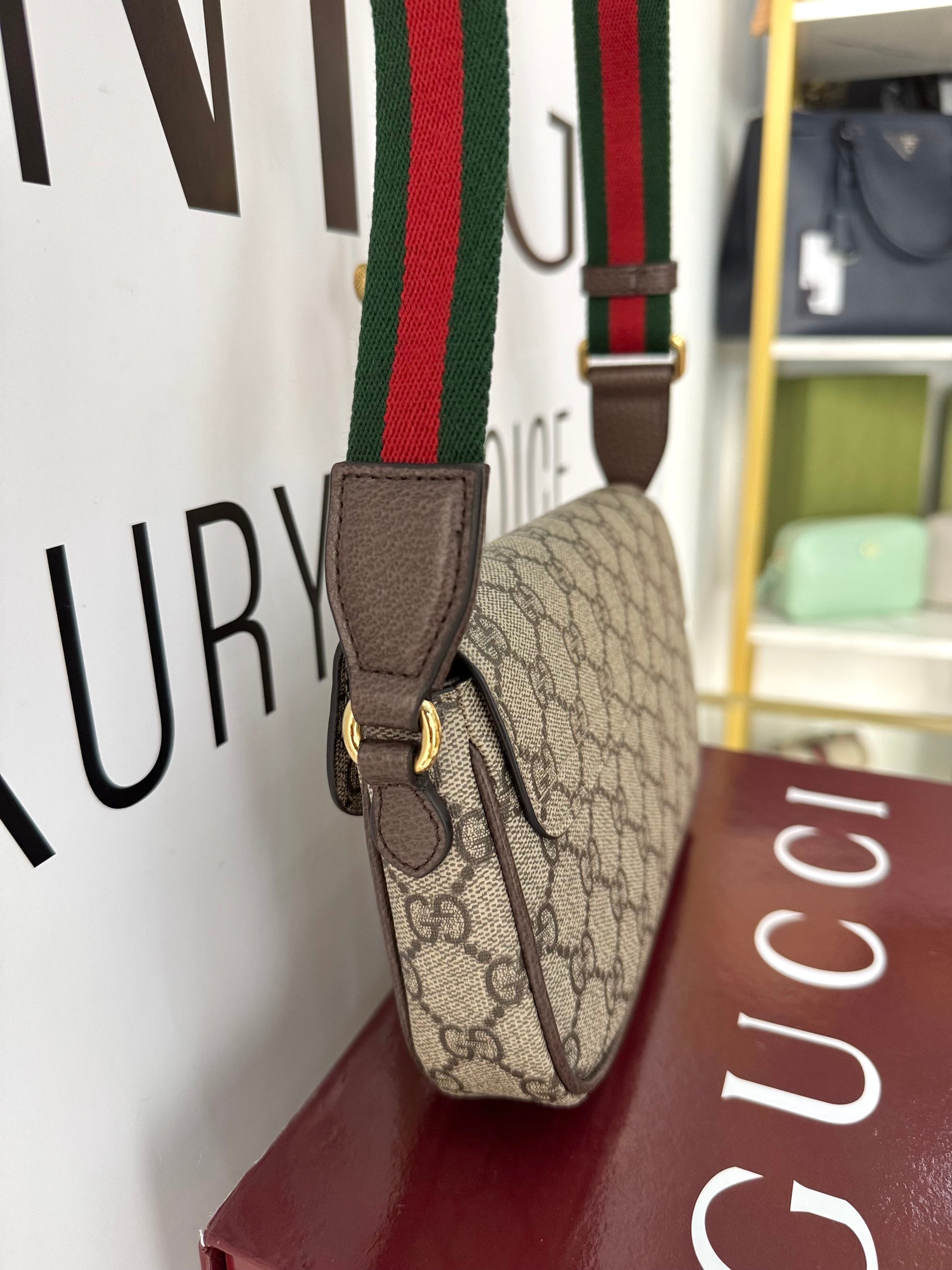 Pochette Ophidia GG Supreme Gucci
