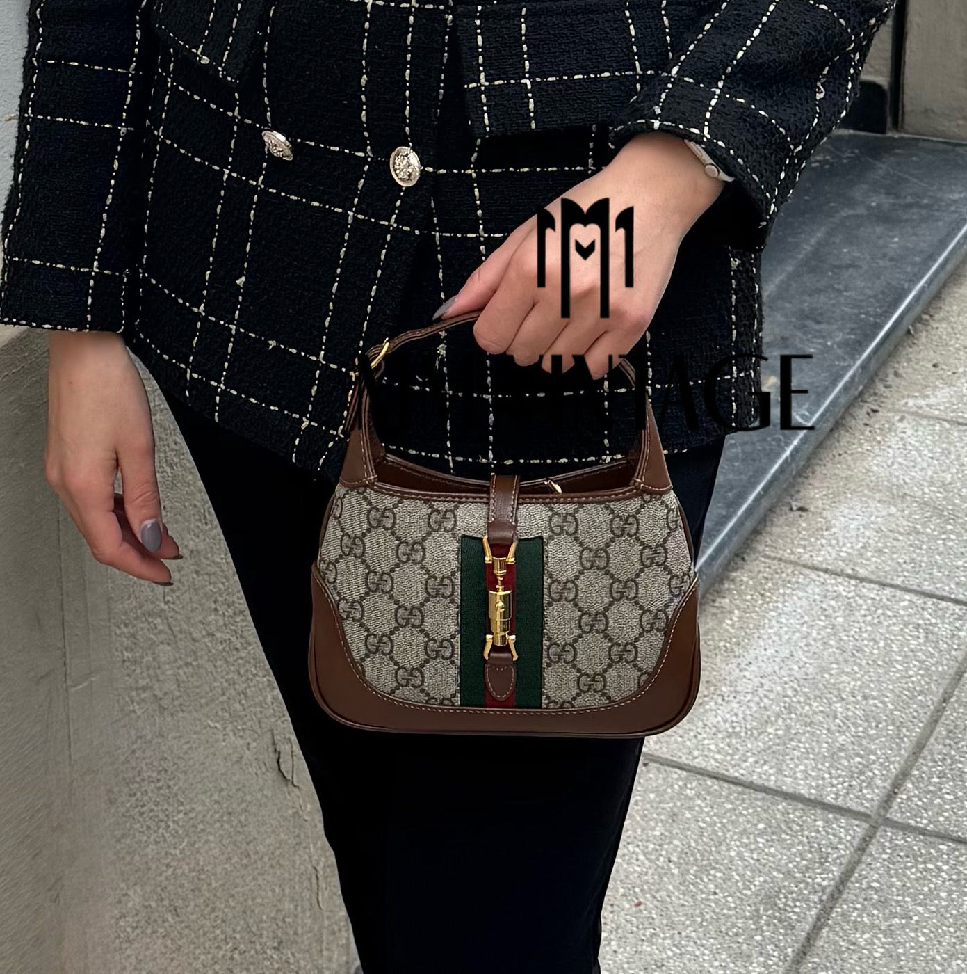 Borsa Mini Jackie 1961 GG Supreme Gucci