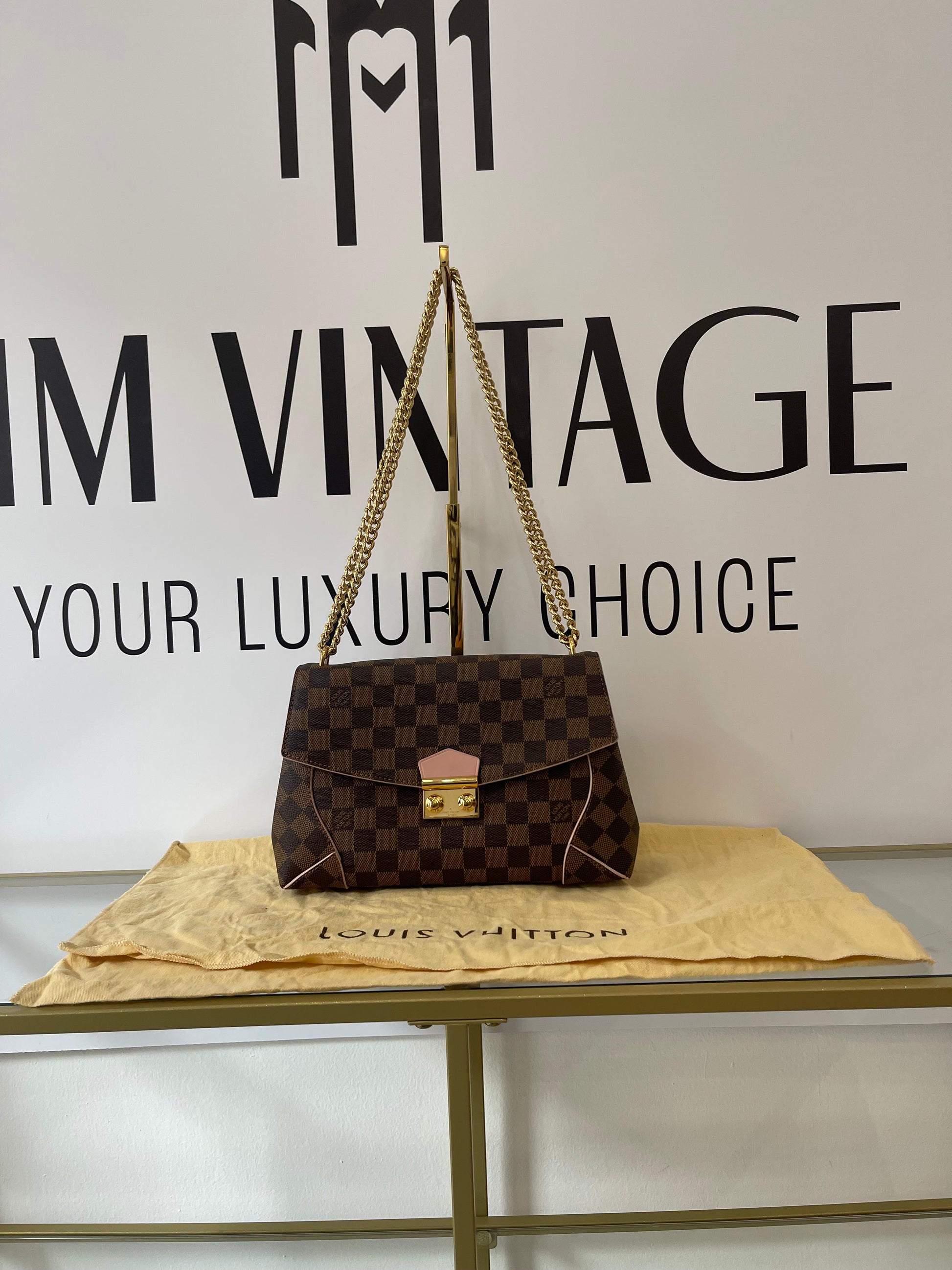 Borsa Caissa Damier Ebéne Louis Vuitton