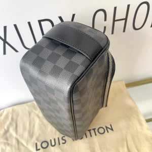 Trousse Toilette Damier Graphite Louis Vuitton
