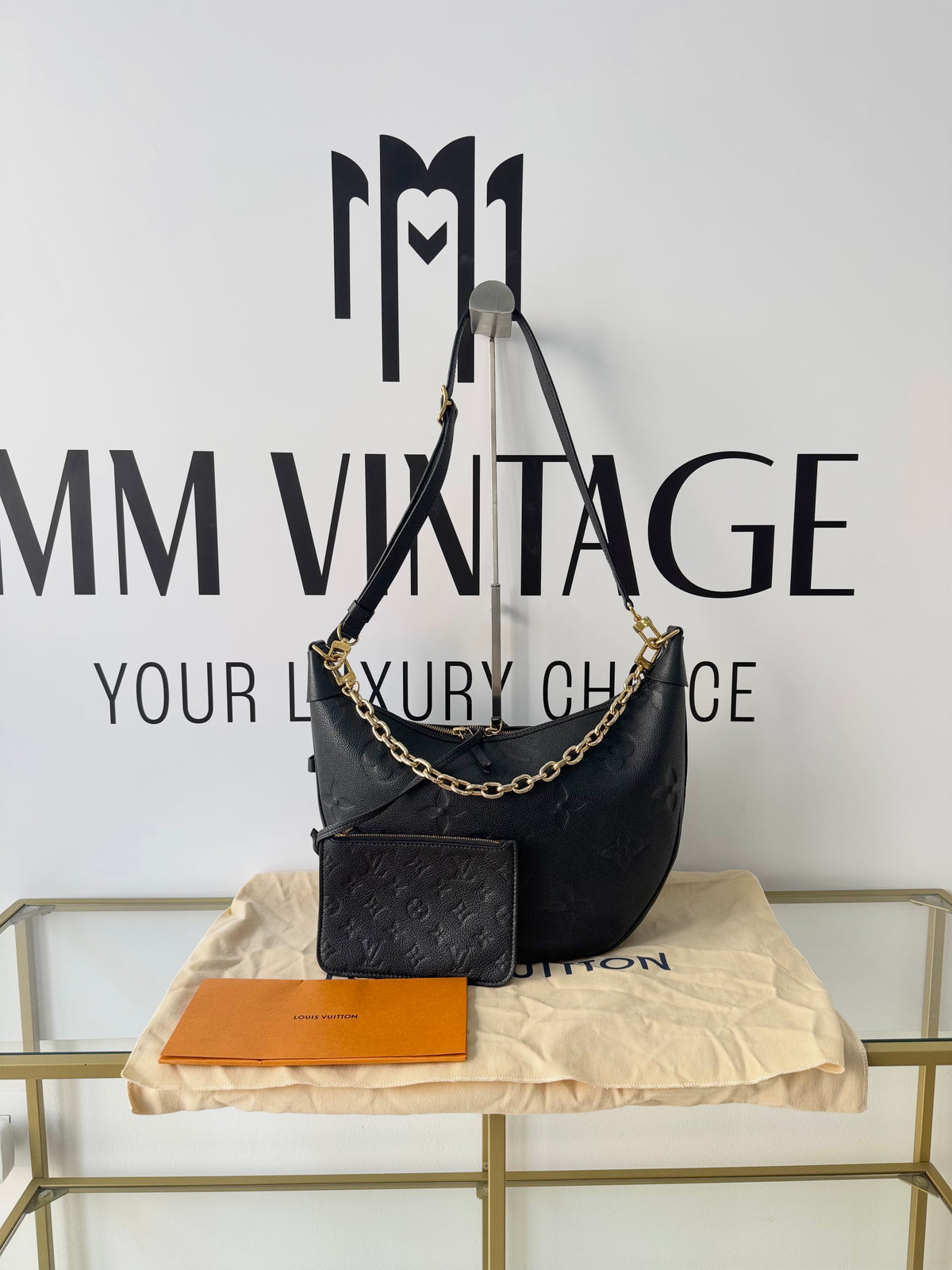 Borsa Loop Hobo Monogram Empreinte Louis Vuitton