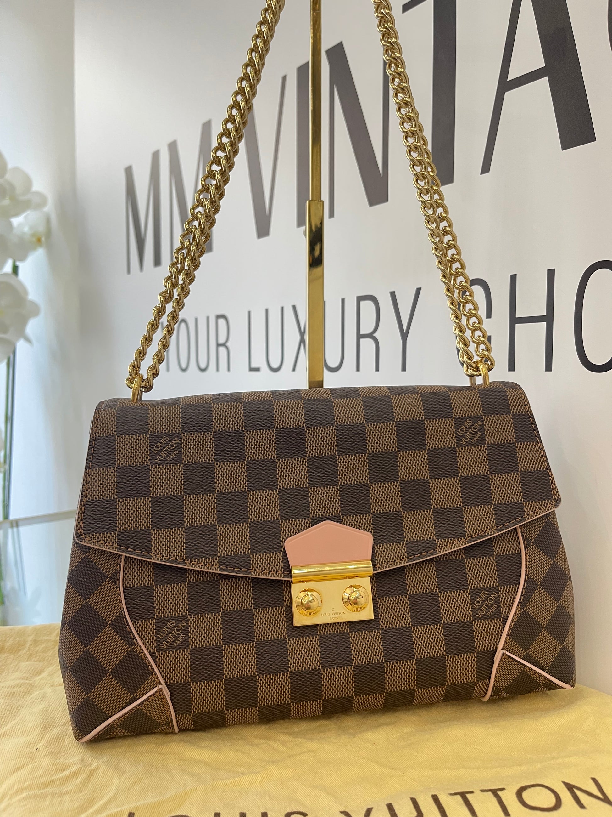 Borsa Caissa Damier Ebéne Louis Vuitton