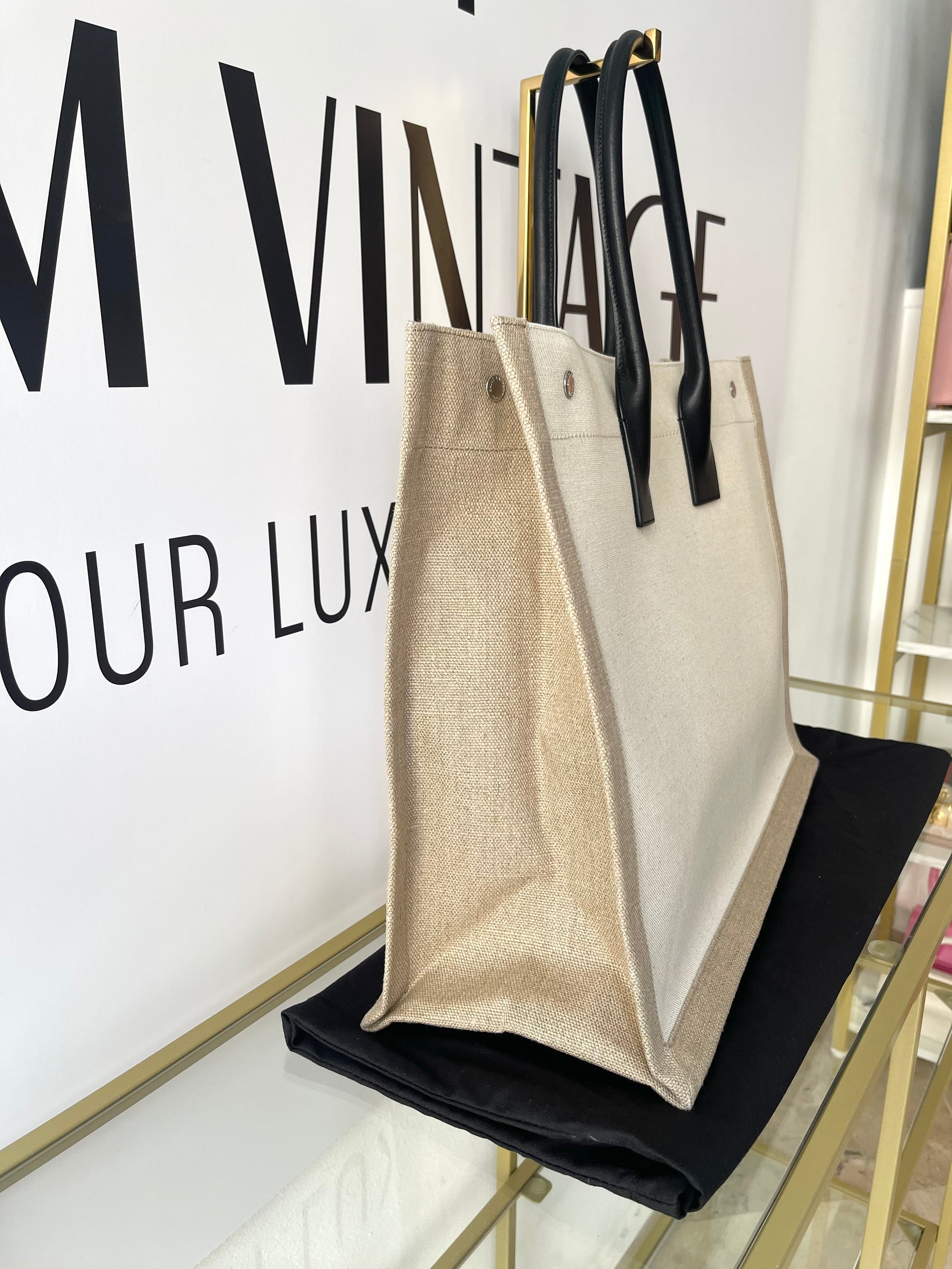 Borsa Tote Rive Gauche Saint Laurent