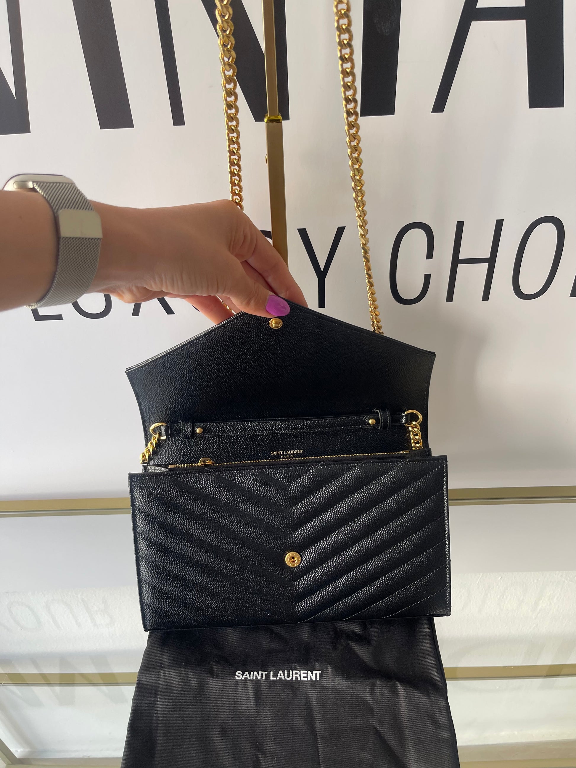 Wallet On Chain Cassandre Saint Laurent