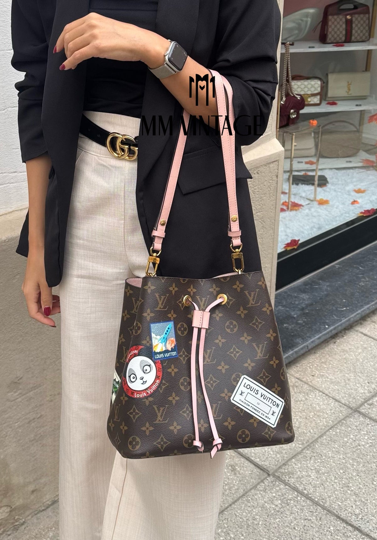Borsa NéoNoé MM My LV World Tour Limited Edition Louis Vuitton