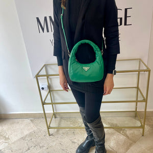 Borsa in morbida pelle Prada