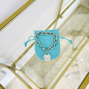 Bracciale a Maglie Cuore M Tiffany