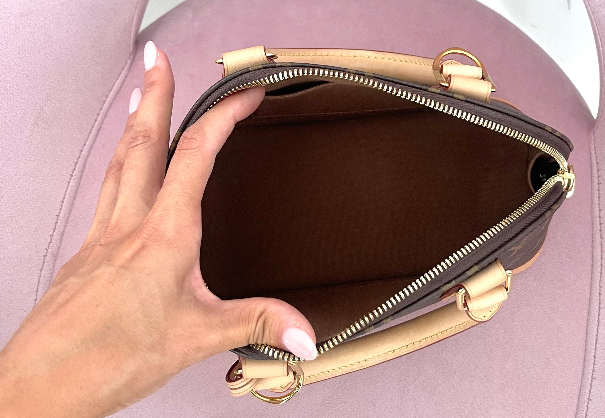 Borsa Alma BB Monogram Louis Vuitton