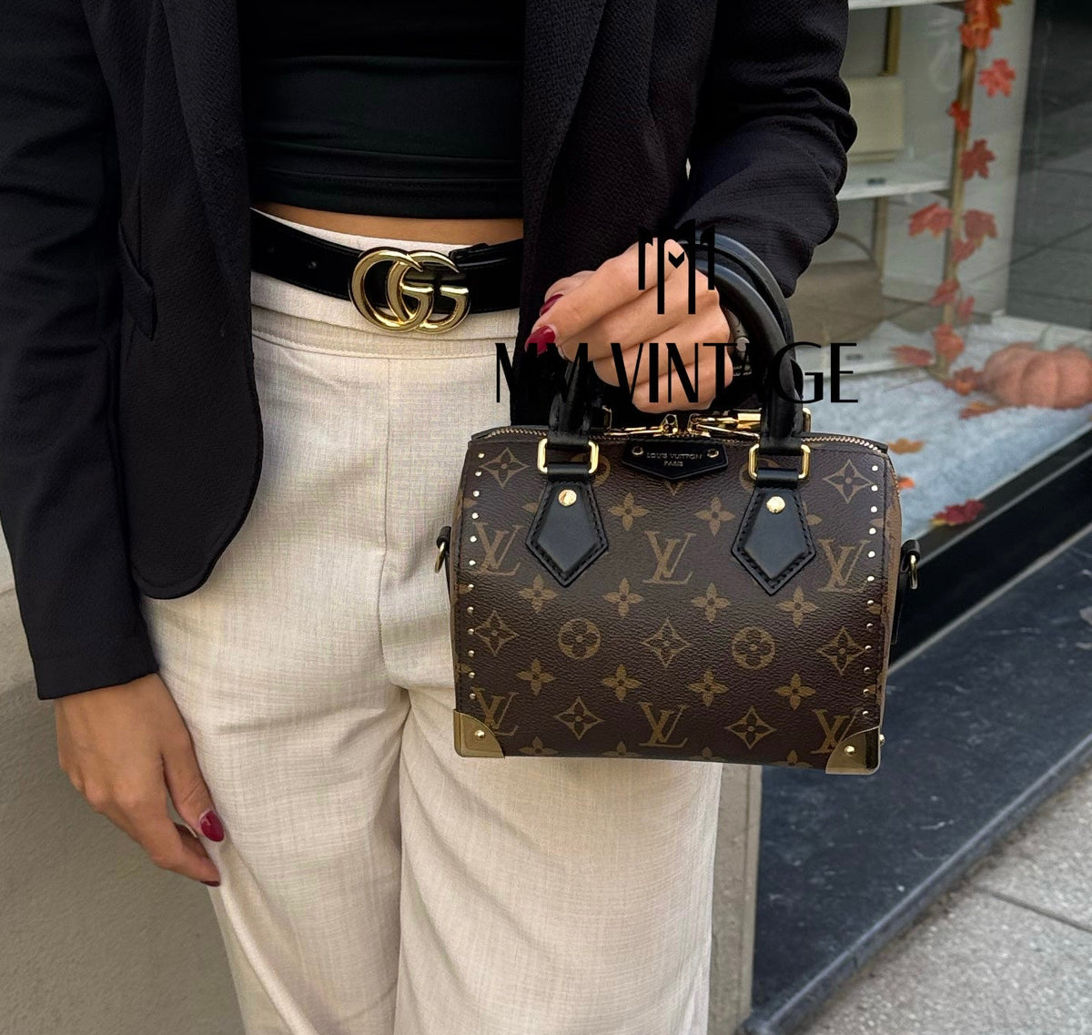 Borsa Speedy Trunk 20 Monogram Louis Vuitton