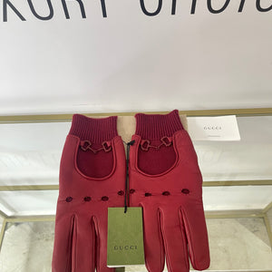 Guanti in pelle Gucci