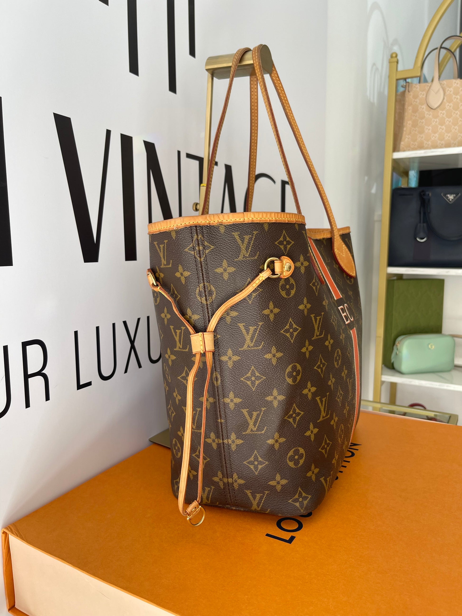 Borsa Neverfull MM Mon Monogram Louis Vuitton