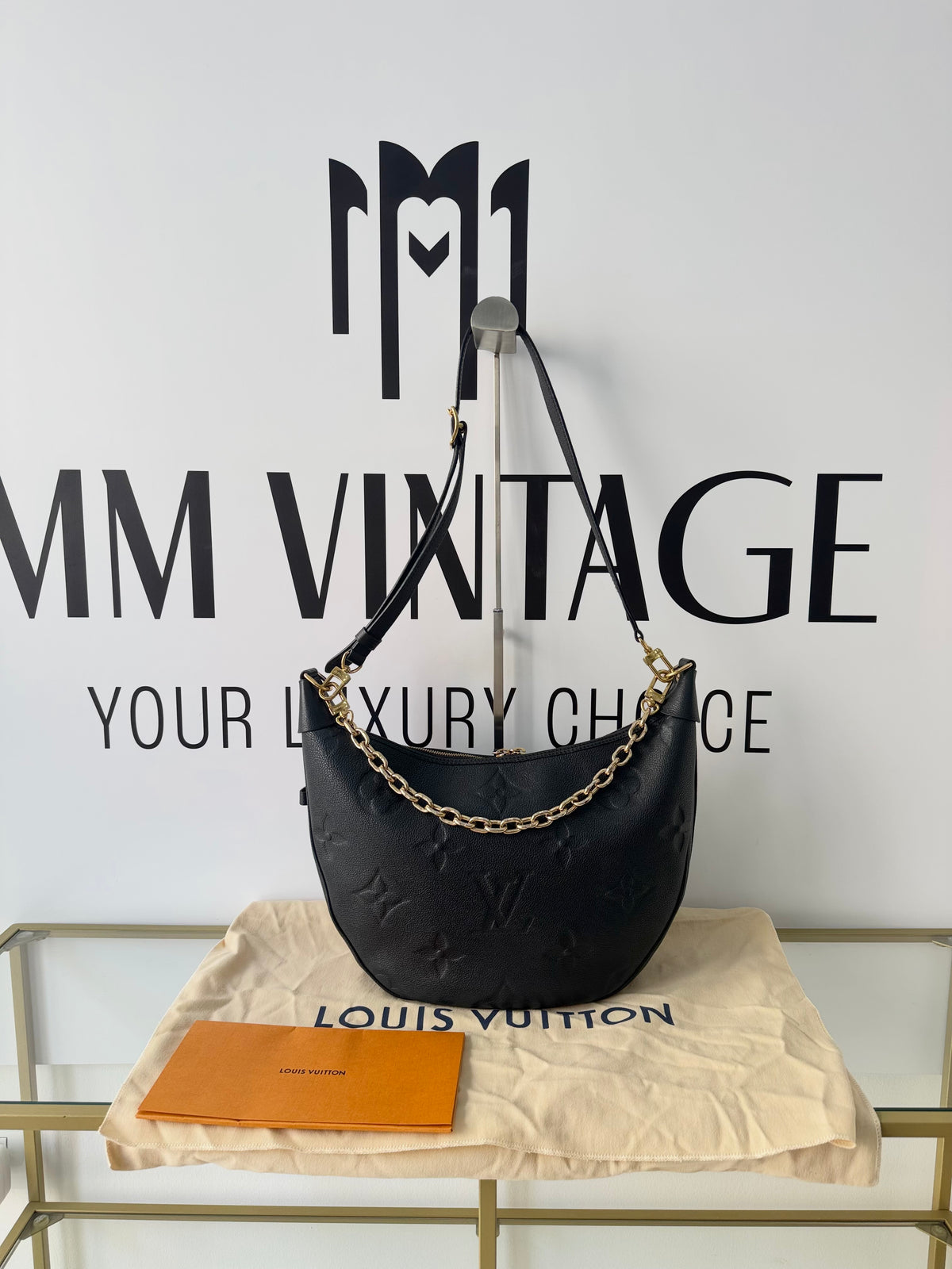 Borsa Loop Hobo Monogram Empreinte Louis Vuitton