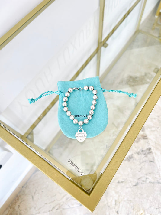 Bracciale Bead Cuore Small Tiffany