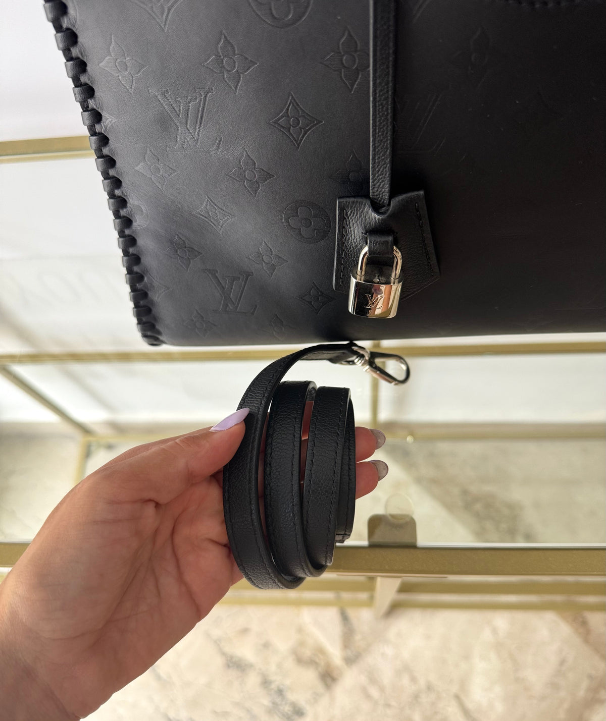Borsa Cuir Plume Very Monogram Louis Vuitton