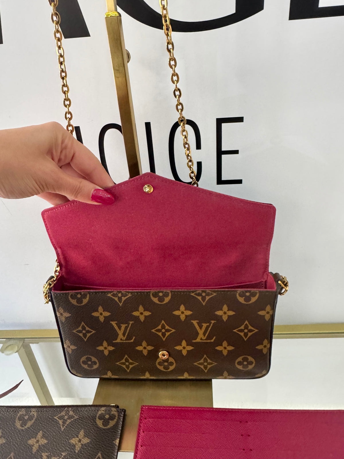 Pochette Félicie Monogram Louis Vuitton