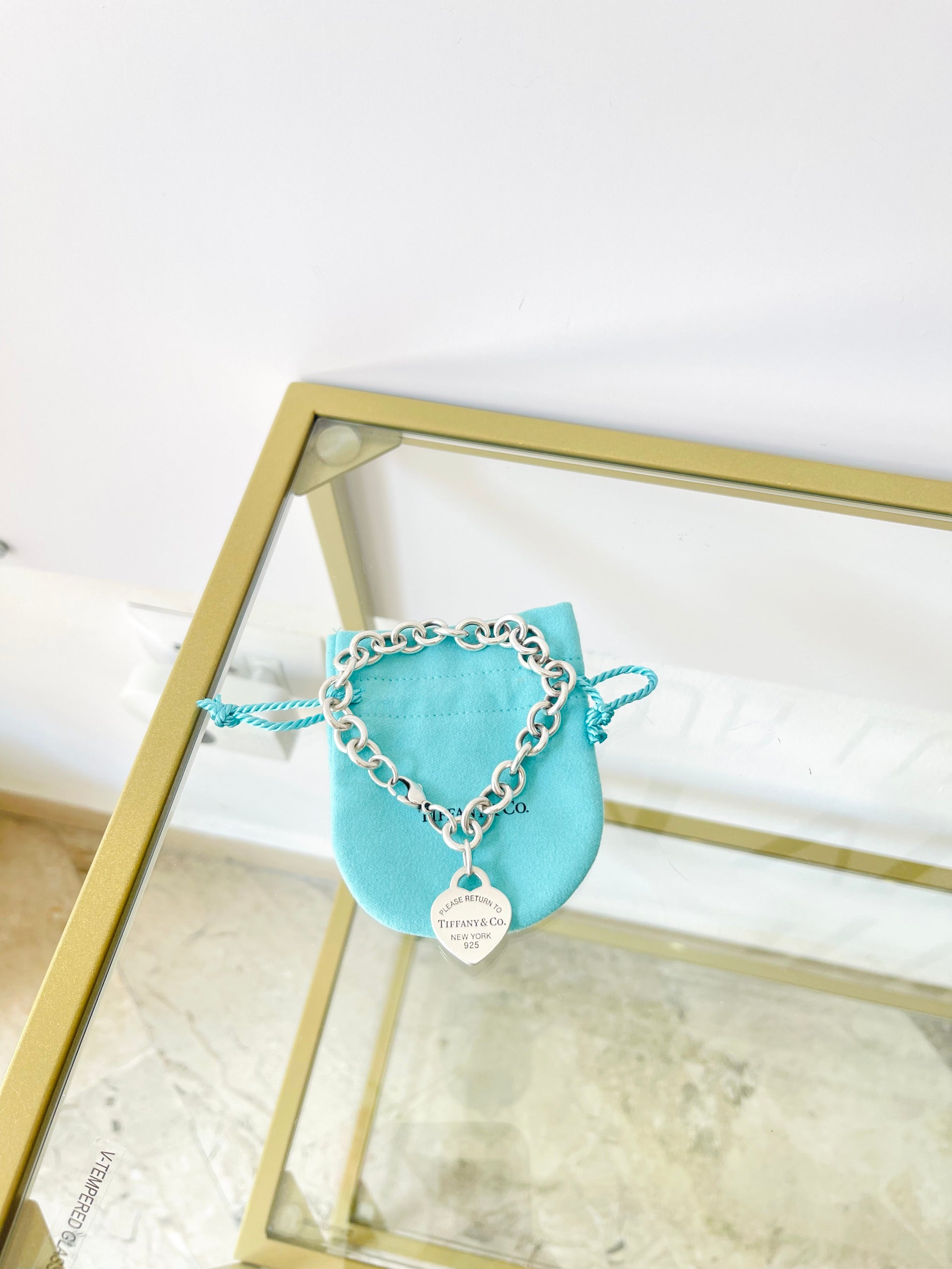 Bracciale a Maglie Cuore M Tiffany