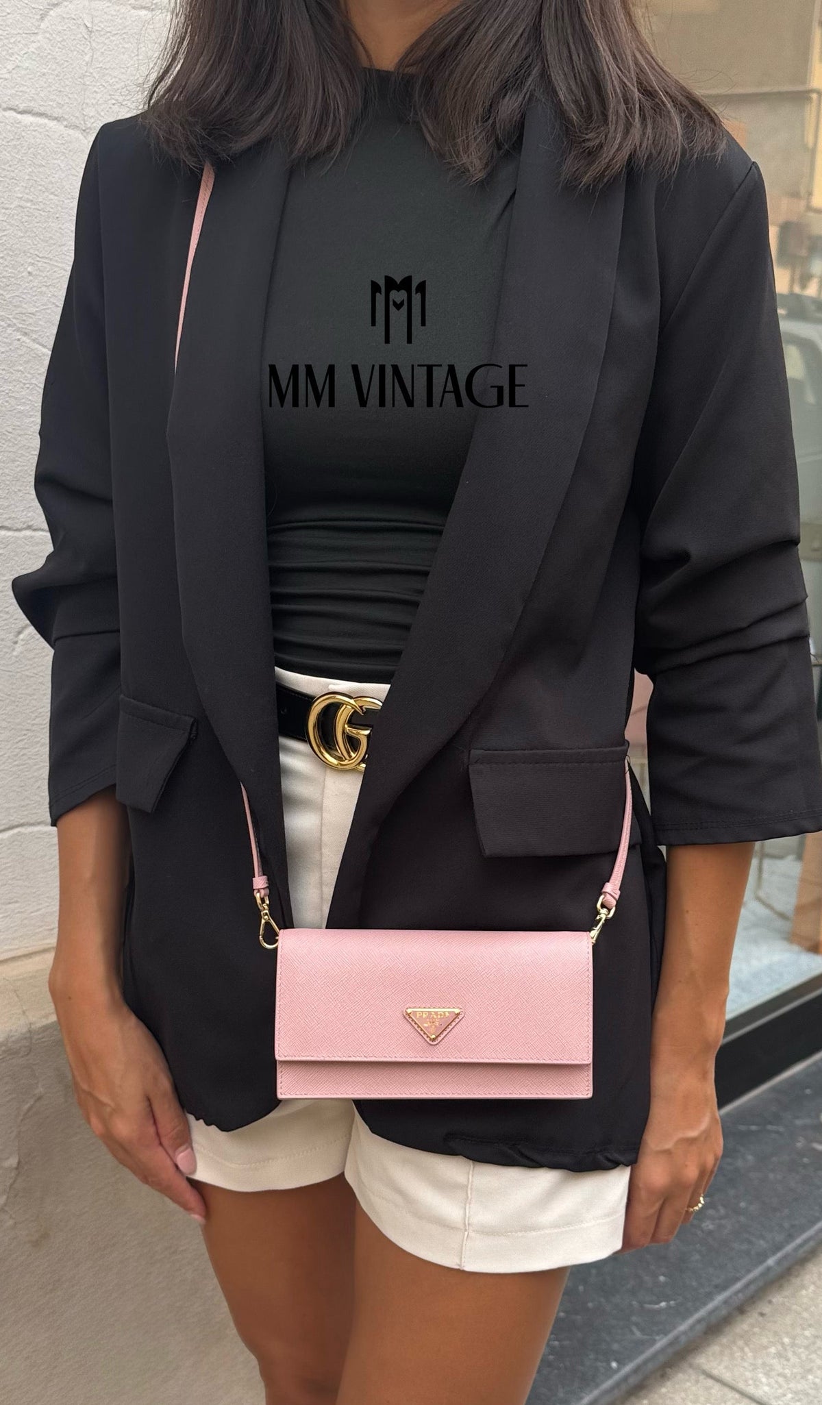 Borsa Mini in Saffiano Prada