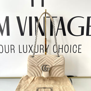 Borsa Marmont 26 GG in Nabuk Gucci