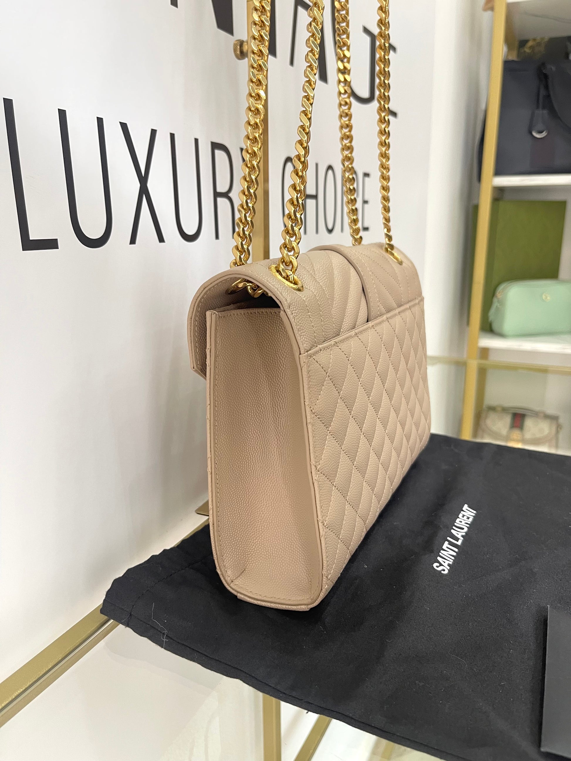 Borsa Envelope Medium Saint Laurent
