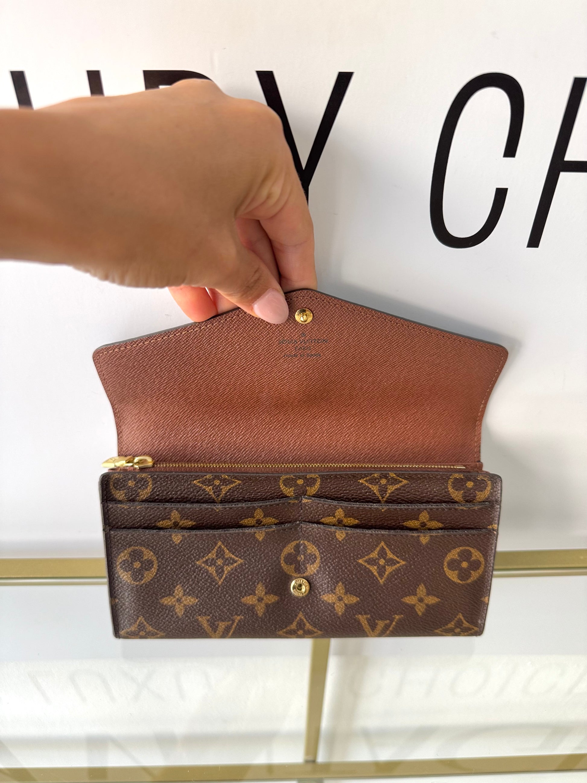 Portafoglio Sarah Monogram Louis Vuitton