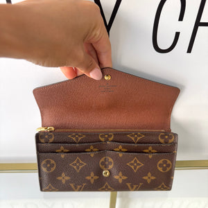 Portafoglio Sarah Monogram Louis Vuitton
