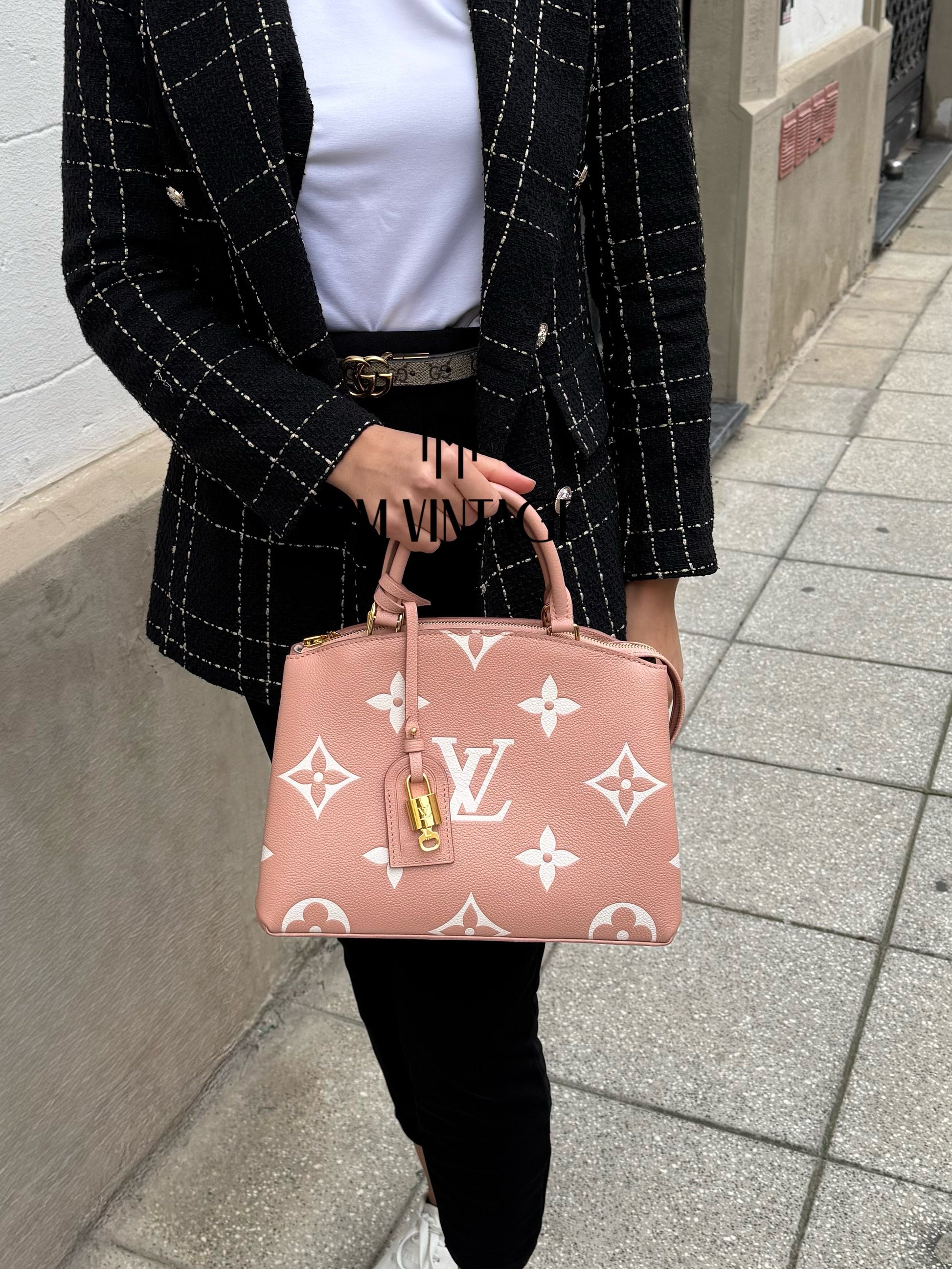 Borsa Petit Palais PM Monogram Empreinte Louis Vuitton