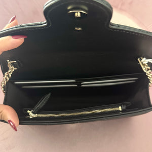 Wallet On Chain Marmont GG hw oro Gucci