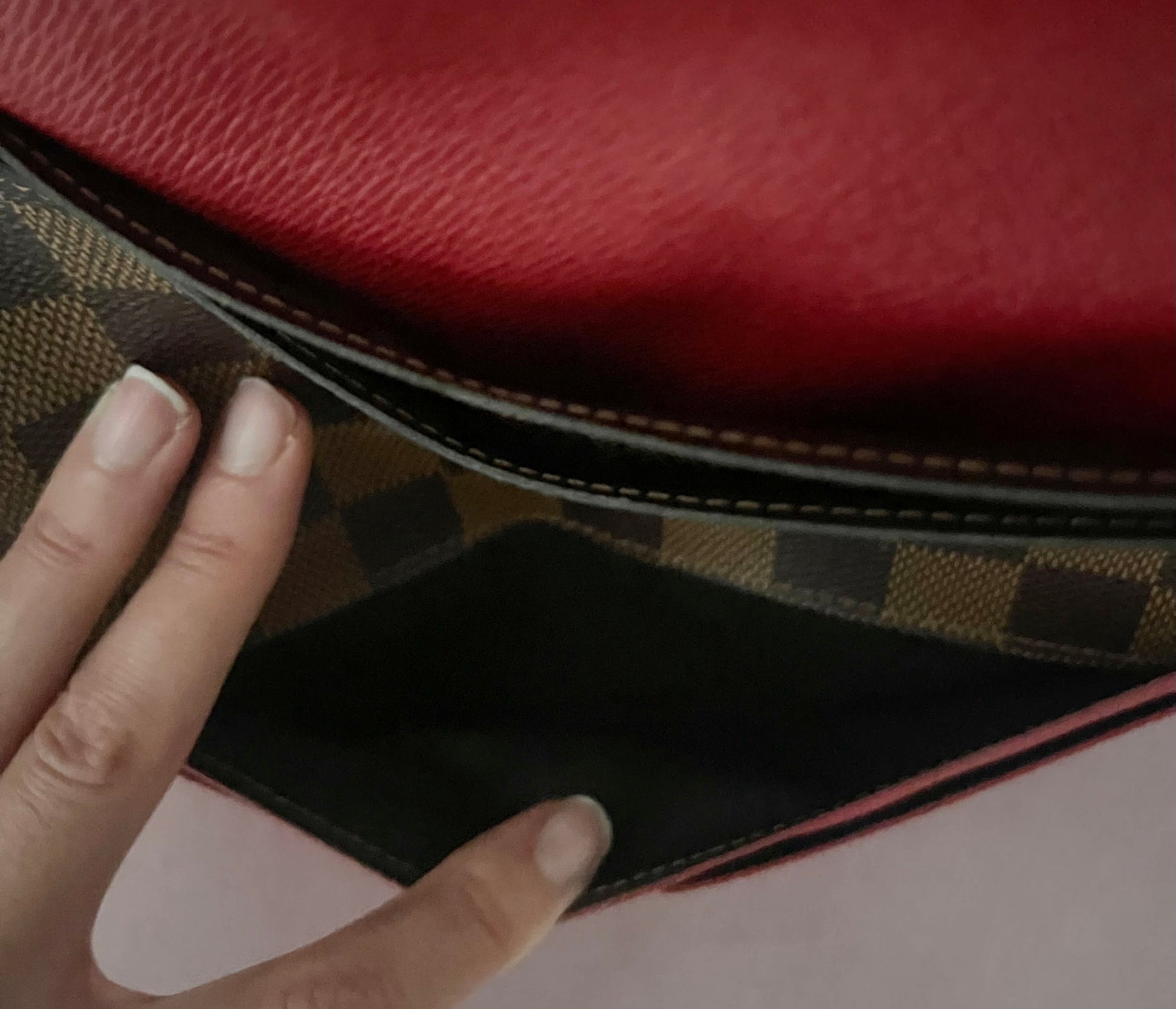 Portafoglio Josephine Damier Ebéne Louis Vuitton