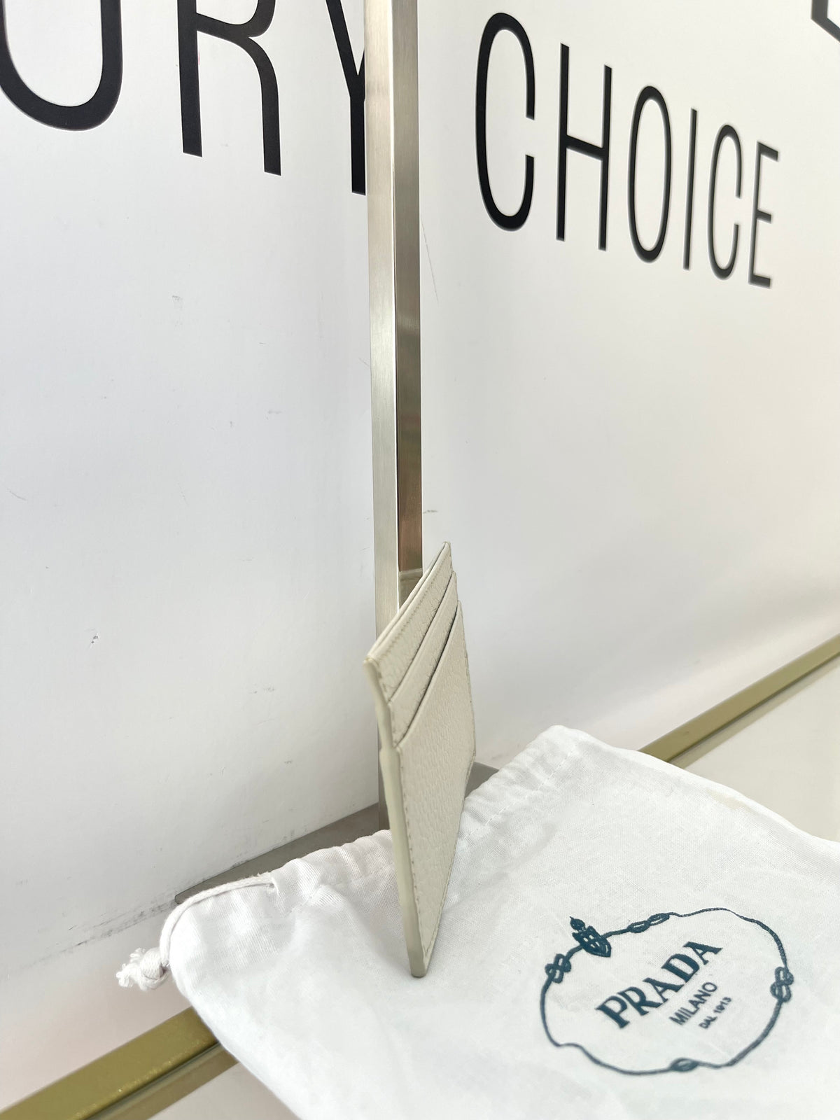 Portacarte in pelle Prada