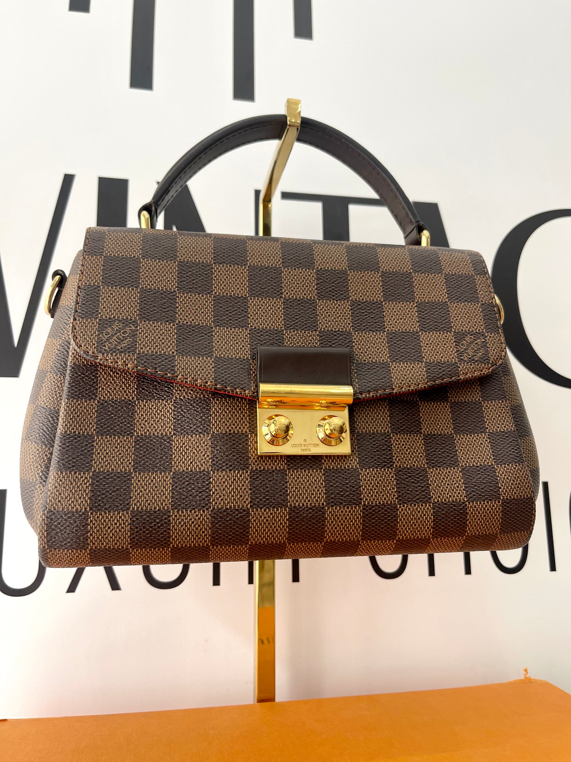 Borsa Croisette Damier Ebène Louis Vuitton
