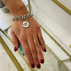 Bracciale a maglie cuore M con ciondolo Beverly Hills Tiffany