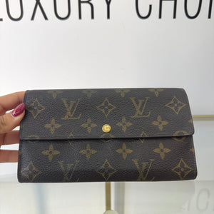 Portafoglio Sarah Monogram Louis Vuitton