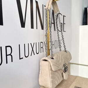 Borsa Marmont 26 GG in Nabuk Gucci