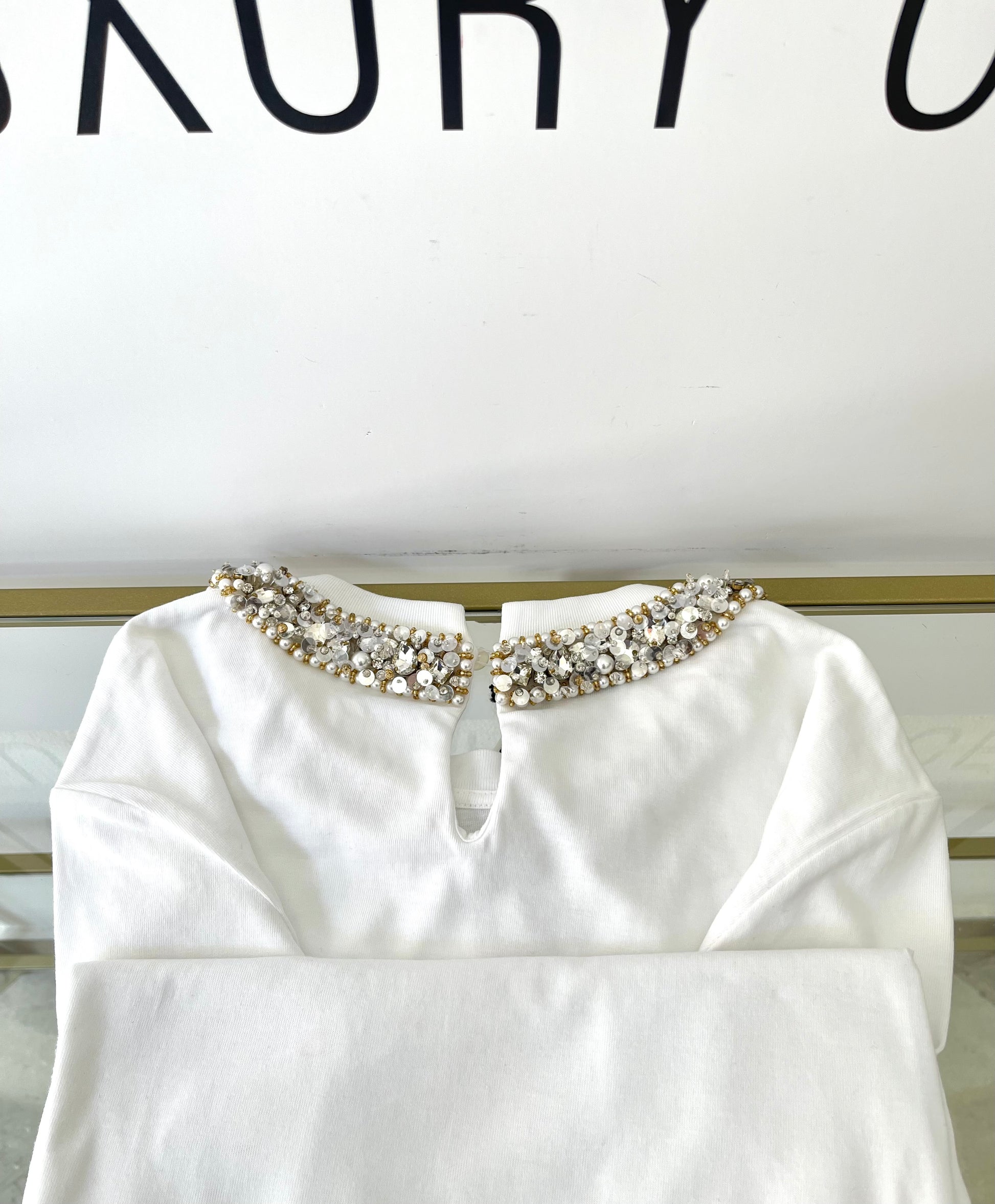 T-Shirt in cotone Miu Miu