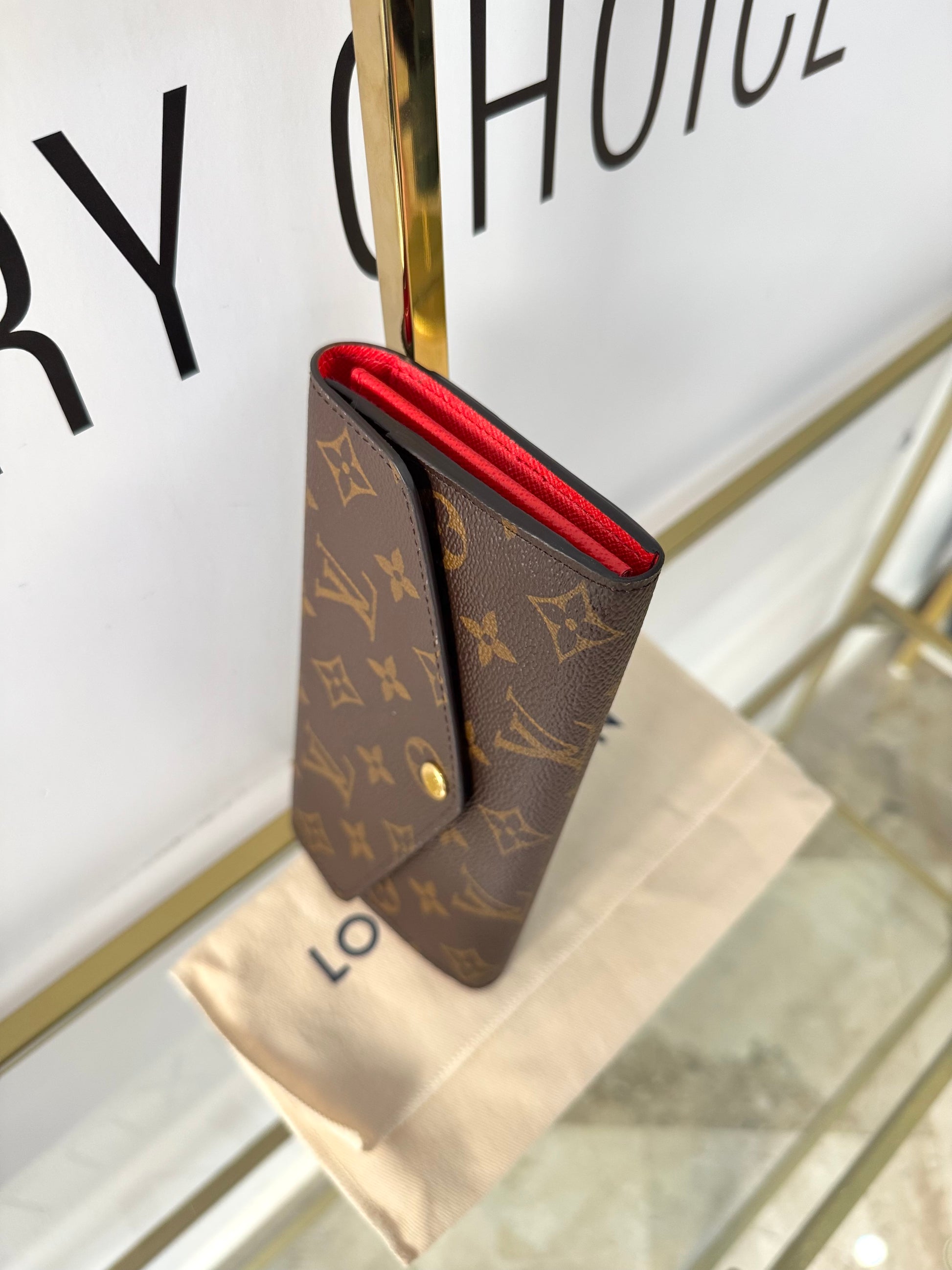 Portafoglio Sarah Monogram Louis Vuitton