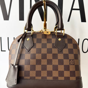 Borsa Alma BB Damier Ébène Louis Vuitton