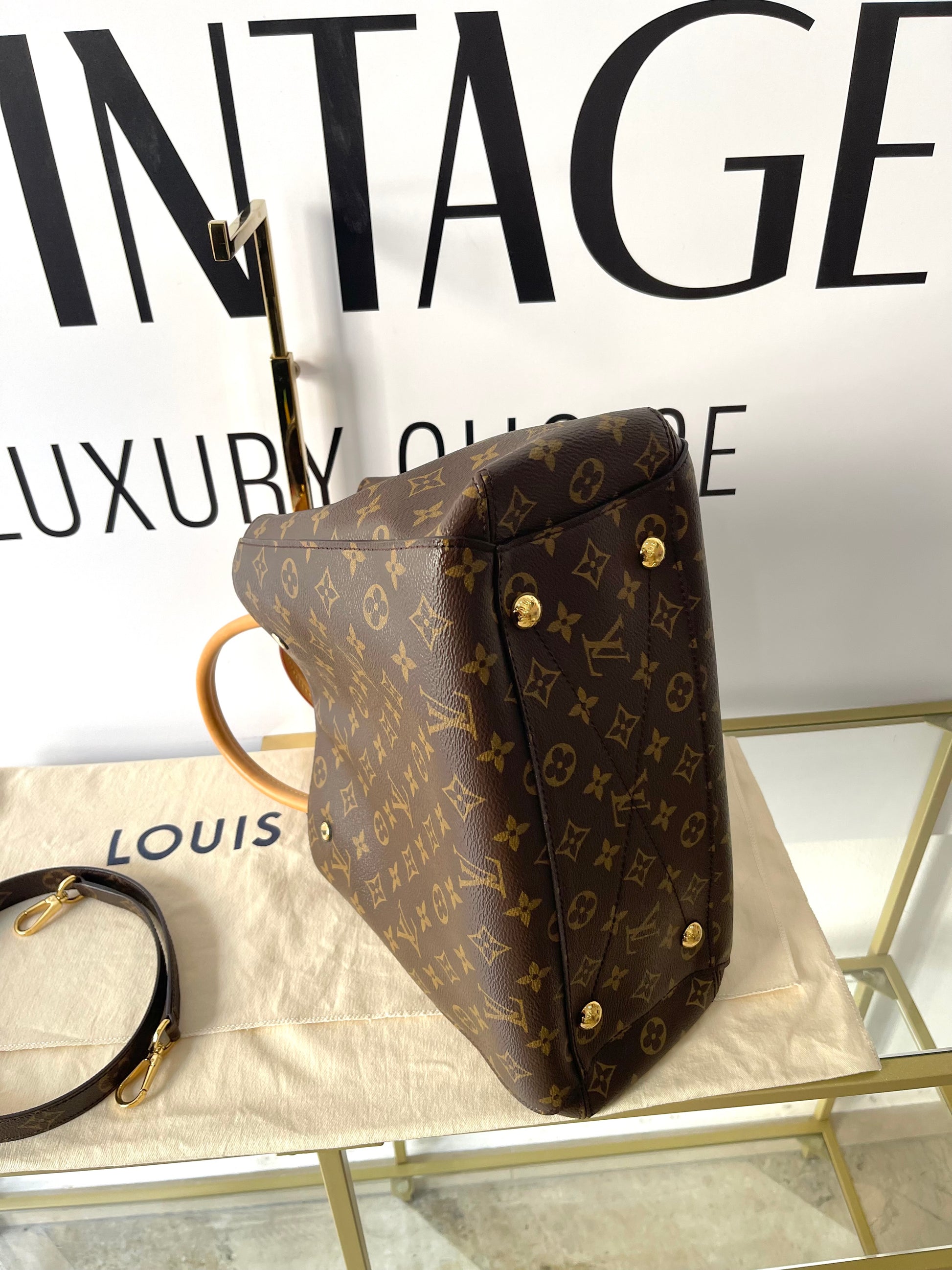 Borsa Montaigne MM Monogram Louis Vuitton