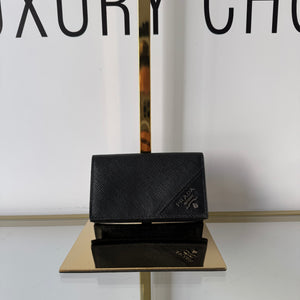 Portamonete in Saffiano Prada